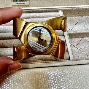 Swatch Gold Bracelet Watch